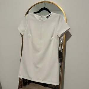 Mini white dress